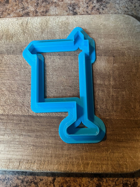 Sold sign cookie cutter