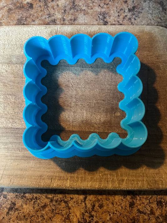 Scalloped Square Cookie Cutter