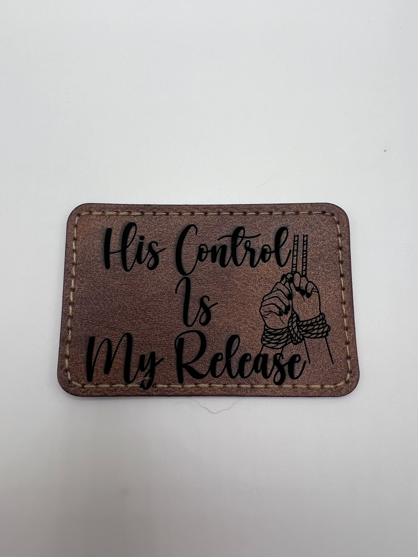 His Control Hat Patch