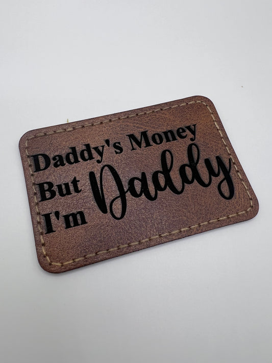 Daddy's money hat patch