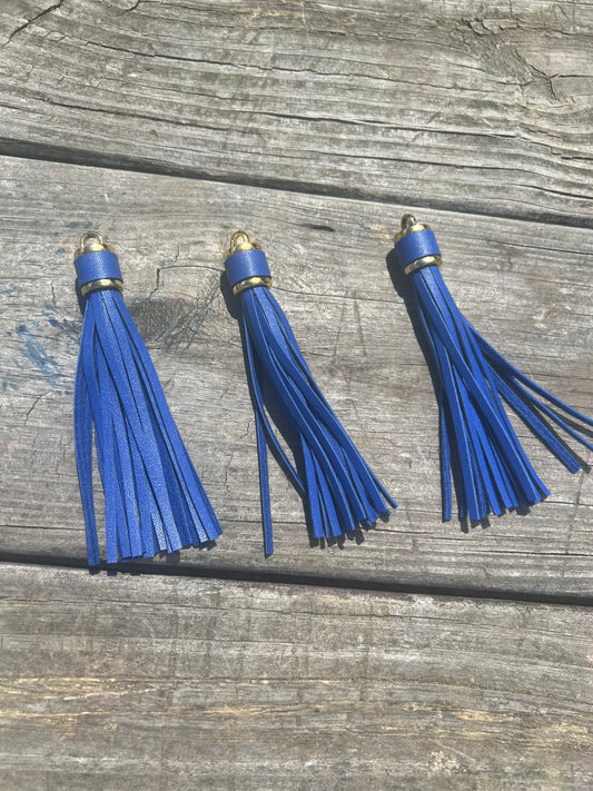 Dark Blue Tassel - Candrilli Craft Co