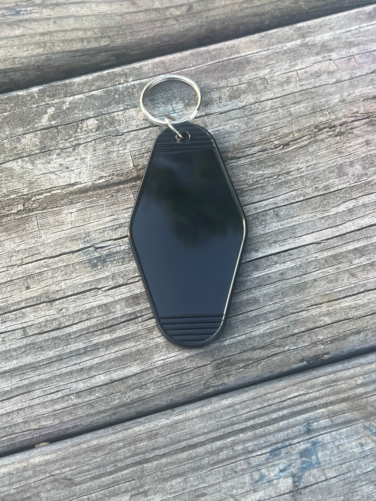 Black Motel Keychain