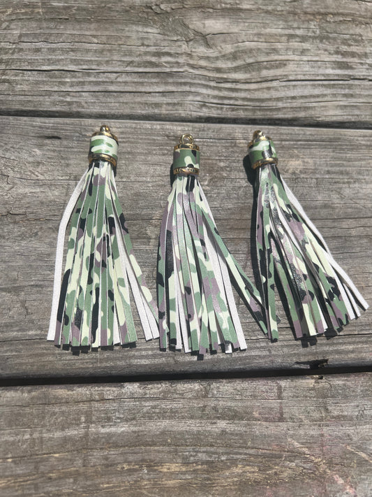 Camo Tassel - Candrilli Craft Co