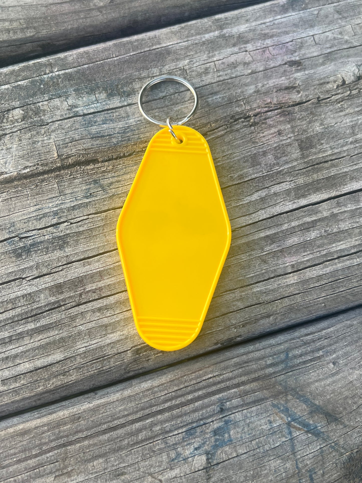 Yellow Motel Keychain