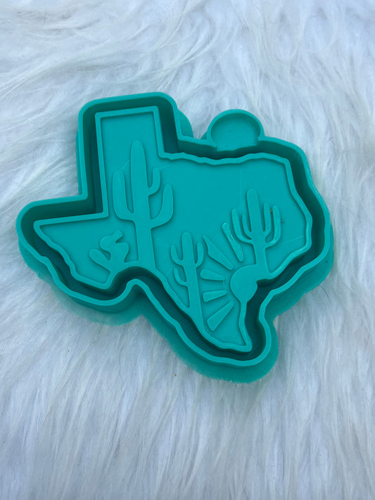 Texas Cactus Freshie Mold