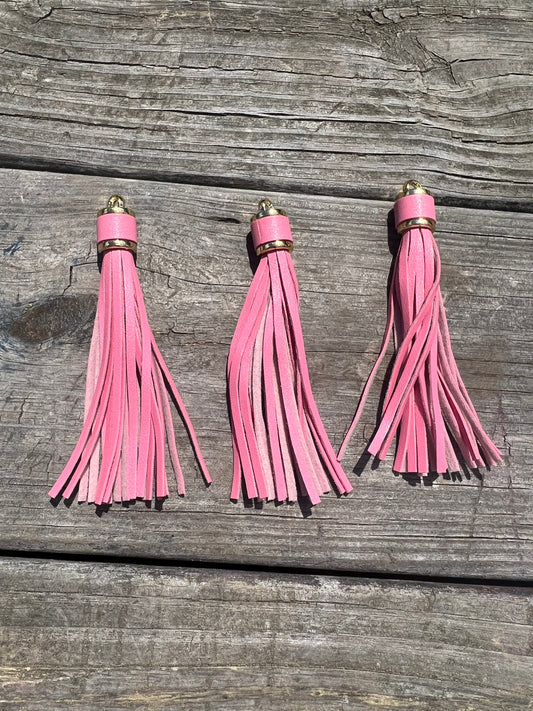 Pink Tassel - Candrilli Craft Co