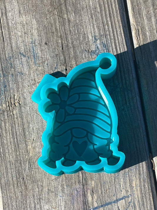 Spring Gnome Freshie mold - Candrilli Craft Co