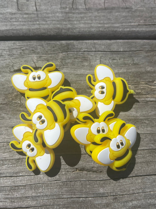 Bee Focal Bead - Candrilli Craft Co